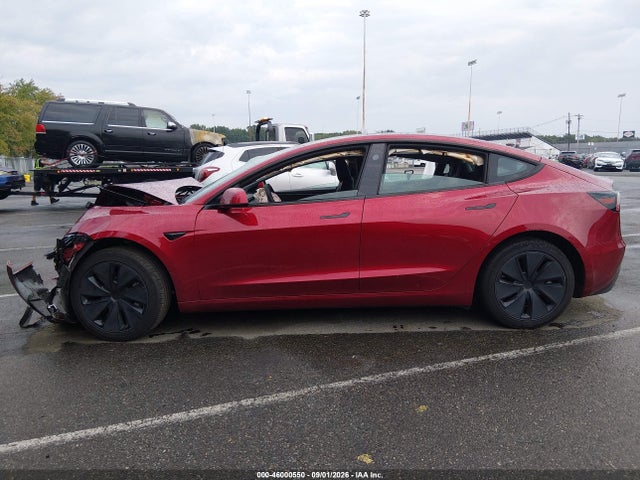 2025 Tesla Model 3 Long Range Rear-wheel Drive/standard Rear-wheel Drive მანქანა იყიდება აუქციონზე, vin: 5YJ3E1EA1SF984947, აუქციონის ნომერი: 46000550