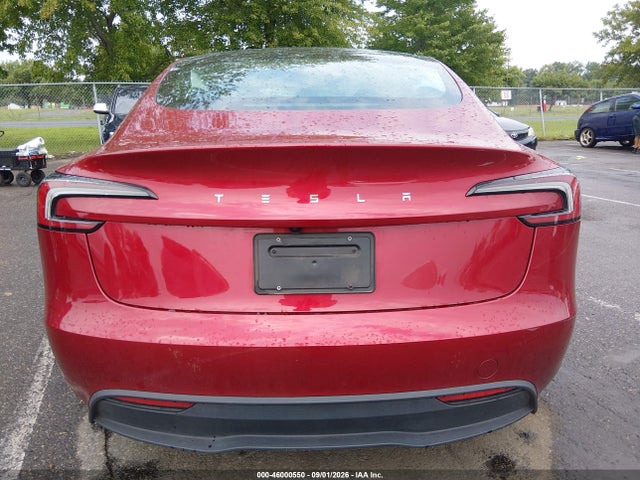 2025 Tesla Model 3 Long Range Rear-wheel Drive/standard Rear-wheel Drive მანქანა იყიდება აუქციონზე, vin: 5YJ3E1EA1SF984947, აუქციონის ნომერი: 46000550