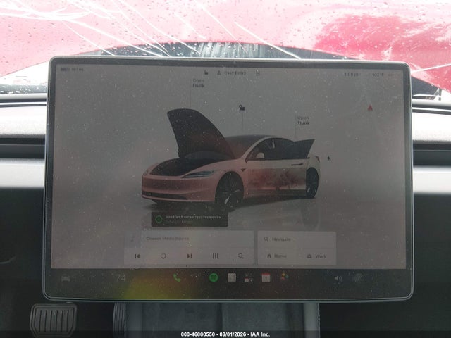 2025 Tesla Model 3 Long Range Rear-wheel Drive/standard Rear-wheel Drive მანქანა იყიდება აუქციონზე, vin: 5YJ3E1EA1SF984947, აუქციონის ნომერი: 46000550