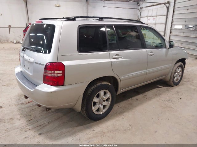 2002 Toyota Highlander Limited V6 მანქანა იყიდება აუქციონზე, vin: JTEHF21A720043639, აუქციონის ნომერი: 46000568