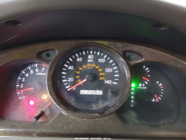 2002 Toyota Highlander Limited V6 მანქანა იყიდება აუქციონზე, vin: JTEHF21A720043639, აუქციონის ნომერი: 46000568