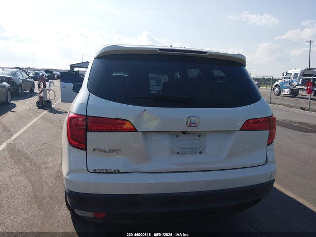 2018 Honda Pilot Ex-l მანქანა იყიდება აუქციონზე, vin: 5FNYF5H50JB023795, აუქციონის ნომერი: 46000616