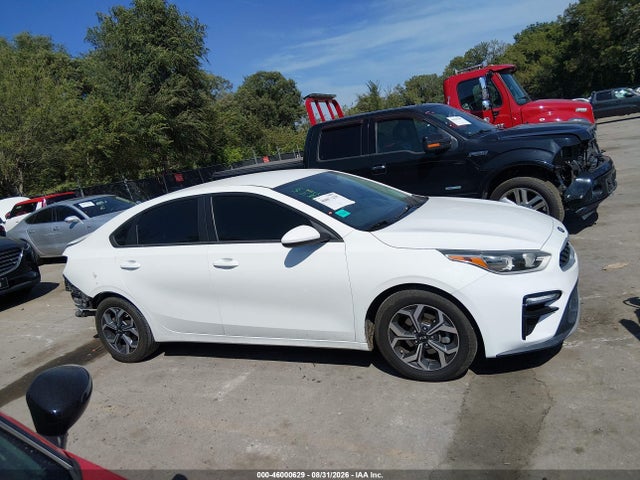 2021 Kia Forte Lxs მანქანა იყიდება აუქციონზე, vin: 3KPF24AD2ME269594, აუქციონის ნომერი: 46000629