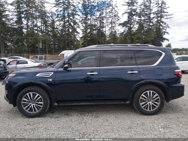 2022 Nissan Armada Sl 4wd მანქანა იყიდება აუქციონზე, vin: JN8AY2BB7N9814998, აუქციონის ნომერი: 46000640