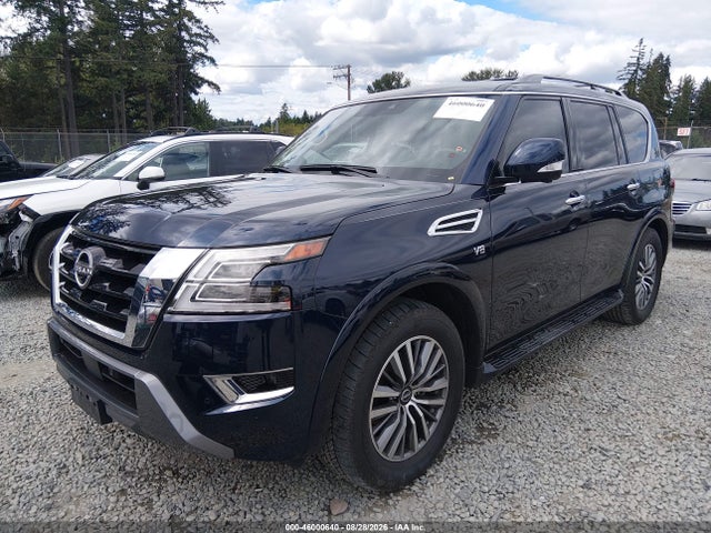 2022 Nissan Armada Sl 4wd მანქანა იყიდება აუქციონზე, vin: JN8AY2BB7N9814998, აუქციონის ნომერი: 46000640