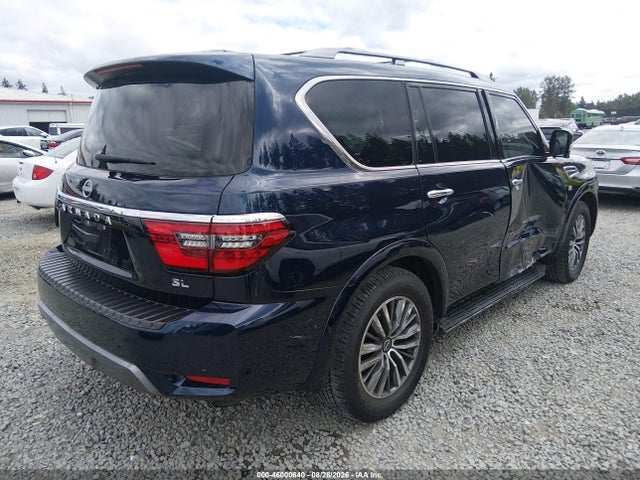 2022 Nissan Armada Sl 4wd მანქანა იყიდება აუქციონზე, vin: JN8AY2BB7N9814998, აუქციონის ნომერი: 46000640