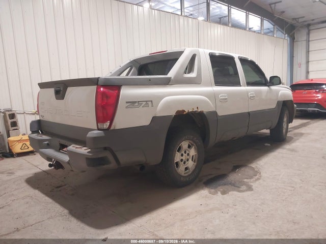 Продаж на аукціоні авто 2002 Chevrolet Avalanche 1500, vin: 3GNEK13T82G131632, номер лоту: 46000687
