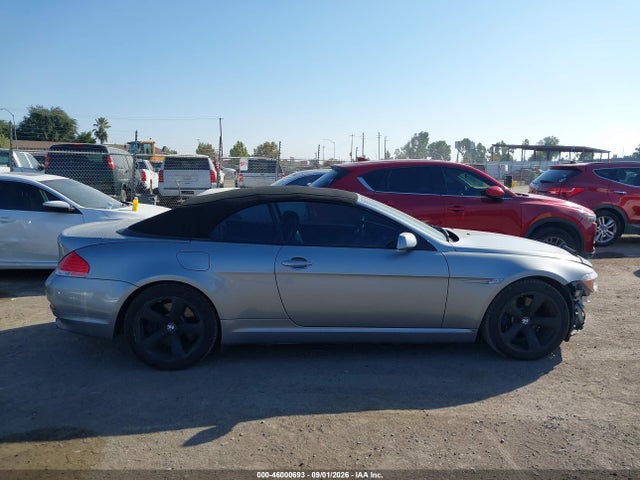 46000693 :رقم المزاد ، WBAEK13587CN80990 vin ، 2007 Bmw 650i مزاد بيع