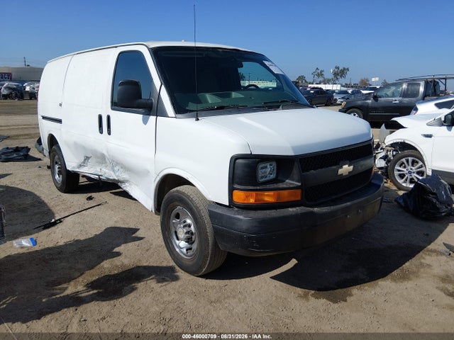 46000709 :رقم المزاد ، 1GCWGFCA9C1168182 vin ، 2012 Chevrolet Express 2500 Work Van مزاد بيع