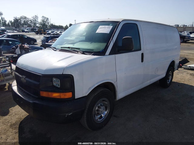 46000709 :رقم المزاد ، 1GCWGFCA9C1168182 vin ، 2012 Chevrolet Express 2500 Work Van مزاد بيع