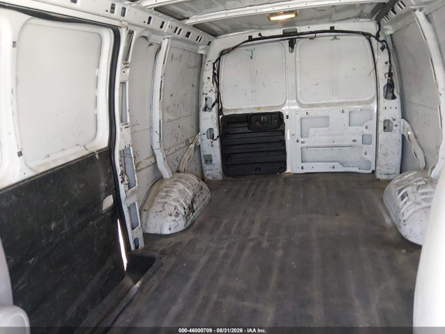46000709 :رقم المزاد ، 1GCWGFCA9C1168182 vin ، 2012 Chevrolet Express 2500 Work Van مزاد بيع