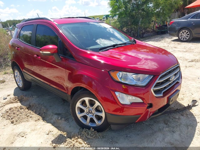 46000718 :رقم المزاد ، MAJ3S2GE9LC362387 vin ، 2020 Ford Ecosport Se مزاد بيع