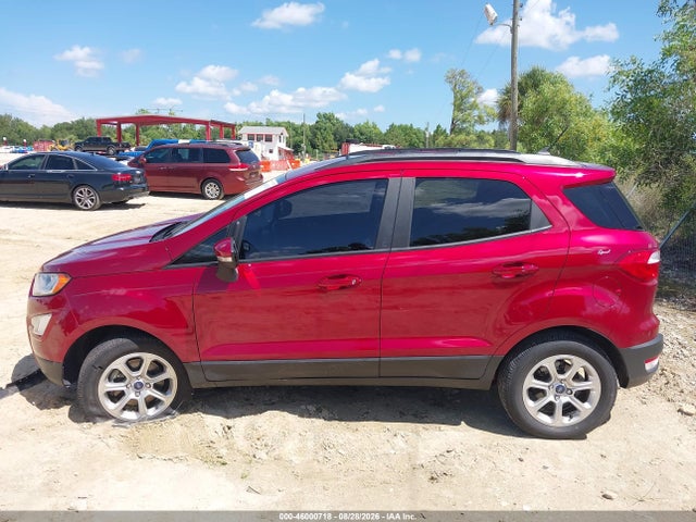 46000718 :رقم المزاد ، MAJ3S2GE9LC362387 vin ، 2020 Ford Ecosport Se مزاد بيع