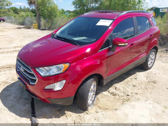46000718 :رقم المزاد ، MAJ3S2GE9LC362387 vin ، 2020 Ford Ecosport Se مزاد بيع