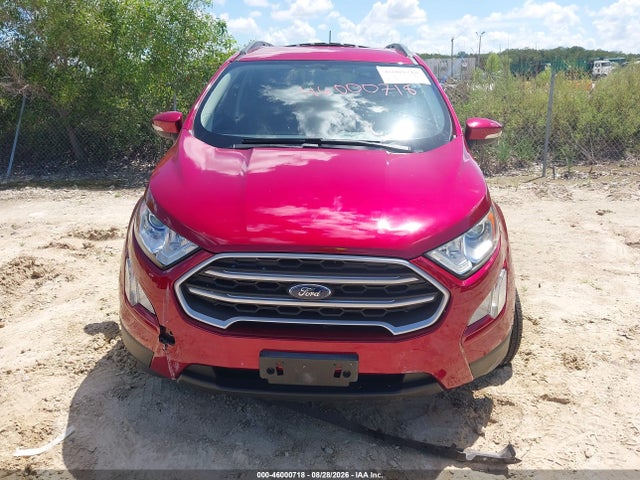 46000718 :رقم المزاد ، MAJ3S2GE9LC362387 vin ، 2020 Ford Ecosport Se مزاد بيع