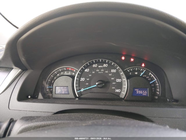 46000721 :رقم المزاد ، 4T4BF1FK7CR227741 vin ، 2012 Toyota Camry Le مزاد بيع