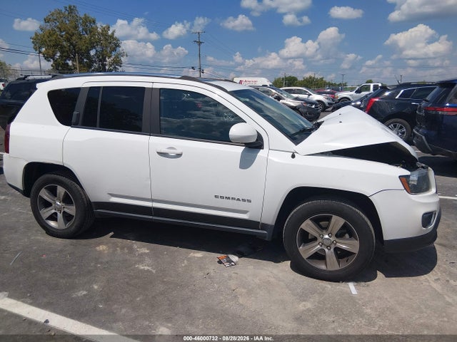 2016 Jeep Compass High Altitude Edition მანქანა იყიდება აუქციონზე, vin: 1C4NJDEB9GD793709, აუქციონის ნომერი: 46000732