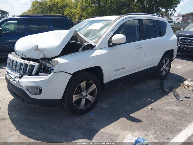2016 Jeep Compass High Altitude Edition მანქანა იყიდება აუქციონზე, vin: 1C4NJDEB9GD793709, აუქციონის ნომერი: 46000732