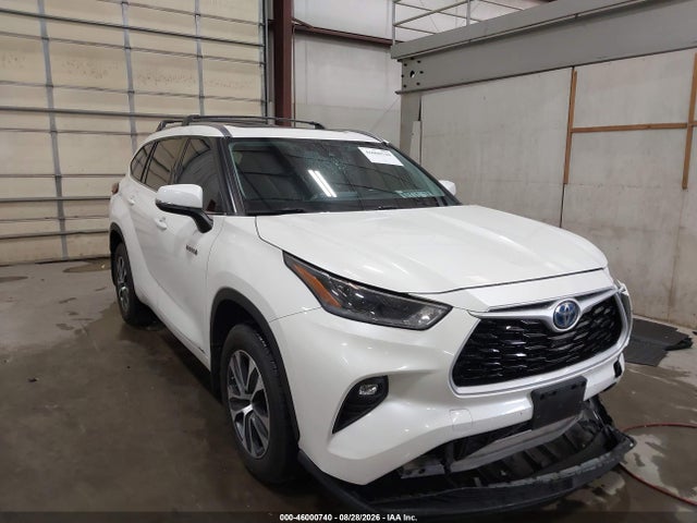 Aukcja sprzedaży 2021 Toyota Highlander Hybrid Xle, vin: 5TDHBRCH0MS518387, numer aukcji: 46000740