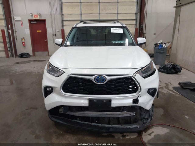 Aukcja sprzedaży 2021 Toyota Highlander Hybrid Xle, vin: 5TDHBRCH0MS518387, numer aukcji: 46000740