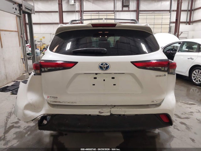 Aukcja sprzedaży 2021 Toyota Highlander Hybrid Xle, vin: 5TDHBRCH0MS518387, numer aukcji: 46000740