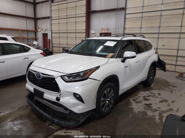 Aukcja sprzedaży 2021 Toyota Highlander Hybrid Xle, vin: 5TDHBRCH0MS518387, numer aukcji: 46000740