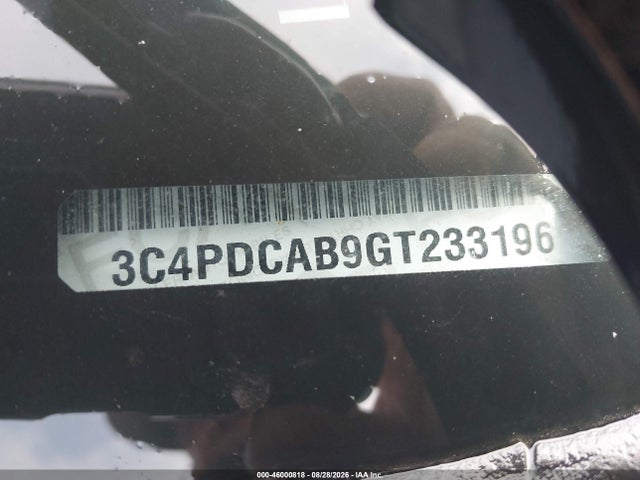 Продажа на аукционе авто 2016 Dodge Journey Se, vin: 3C4PDCAB9GT233196, номер лота: 46000818