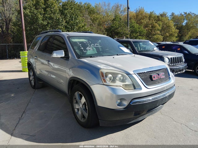 Продаж на аукціоні авто 2008 Gmc Acadia Slt-1, vin: 1GKER23718J166196, номер лоту: 46000844