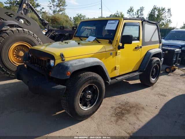 2008 Jeep Wrangler X მანქანა იყიდება აუქციონზე, vin: 1J4FA24158L624418, აუქციონის ნომერი: 46000897