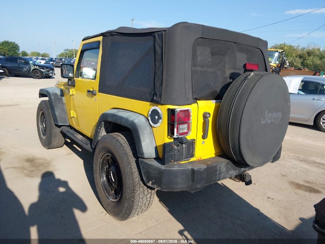 2008 Jeep Wrangler X მანქანა იყიდება აუქციონზე, vin: 1J4FA24158L624418, აუქციონის ნომერი: 46000897