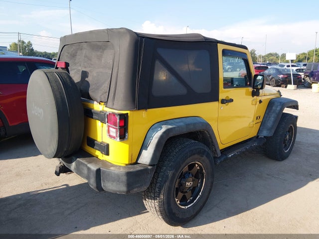 2008 Jeep Wrangler X მანქანა იყიდება აუქციონზე, vin: 1J4FA24158L624418, აუქციონის ნომერი: 46000897
