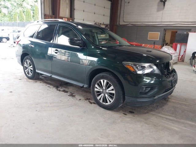 2018 Nissan Pathfinder Sv მანქანა იყიდება აუქციონზე, vin: 5N1DR2MM1JC647650, აუქციონის ნომერი: 46000998