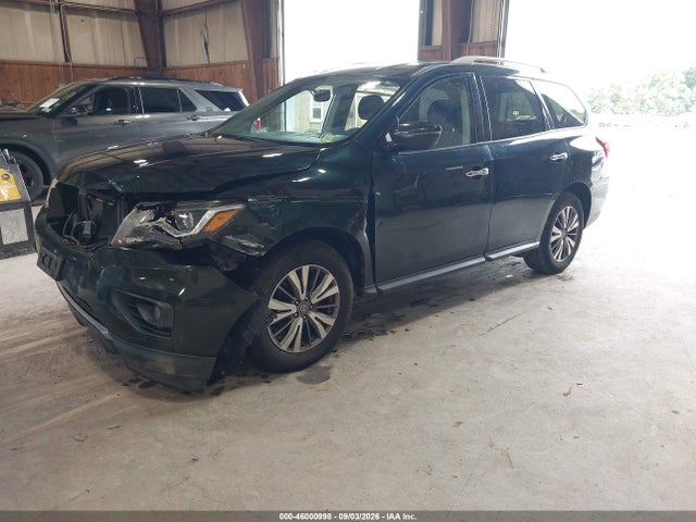 2018 Nissan Pathfinder Sv მანქანა იყიდება აუქციონზე, vin: 5N1DR2MM1JC647650, აუქციონის ნომერი: 46000998
