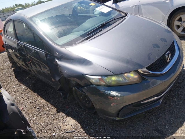 46001017 :رقم المزاد ، 19XFB2F55DE055222 vin ، 2013 Honda Civic Lx مزاد بيع