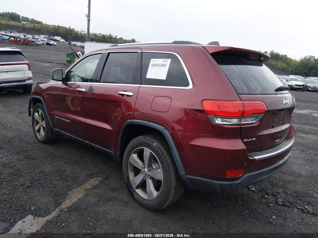 46001085 :رقم المزاد ، 1C4RJFBG0GC497769 vin ، 2016 Jeep Grand Cherokee Limited مزاد بيع