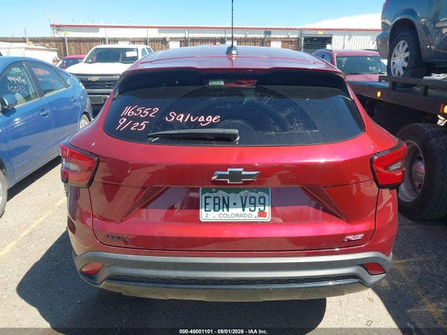2024 Chevrolet Trax Fwd 1rs მანქანა იყიდება აუქციონზე, vin: KL77LGE29RC066063, აუქციონის ნომერი: 46001101