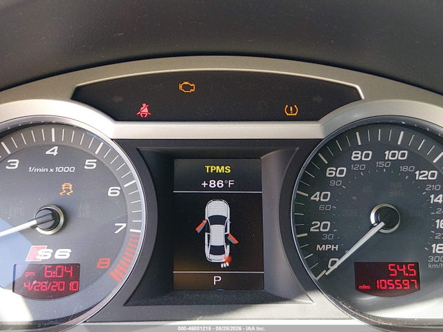 Aukcja sprzedaży 2011 Audi S6 5.2 Prestige, vin: WAUBNAFB5BN028355, numer aukcji: 46001215