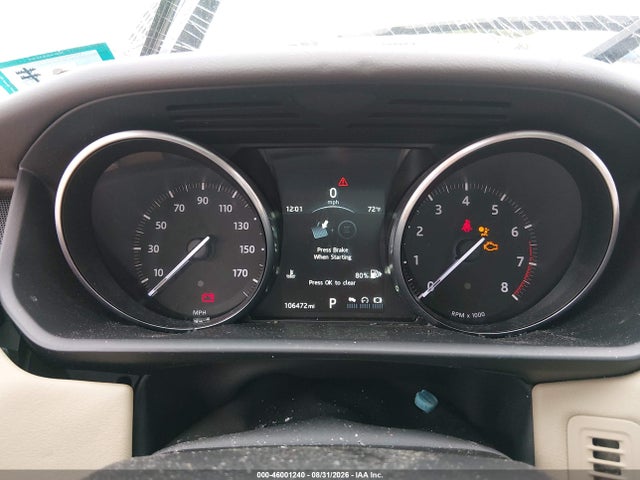 46001240 :رقم المزاد ، SALWR2PFXGA593529 vin ، 2016 Land Rover Range Rover Sport 3.0l V6 Supercharged Hse مزاد بيع