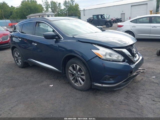 2016 Nissan Murano Sv მანქანა იყიდება აუქციონზე, vin: 5N1AZ2MH1GN117990, აუქციონის ნომერი: 46001269