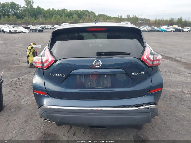 2016 Nissan Murano Sv მანქანა იყიდება აუქციონზე, vin: 5N1AZ2MH1GN117990, აუქციონის ნომერი: 46001269