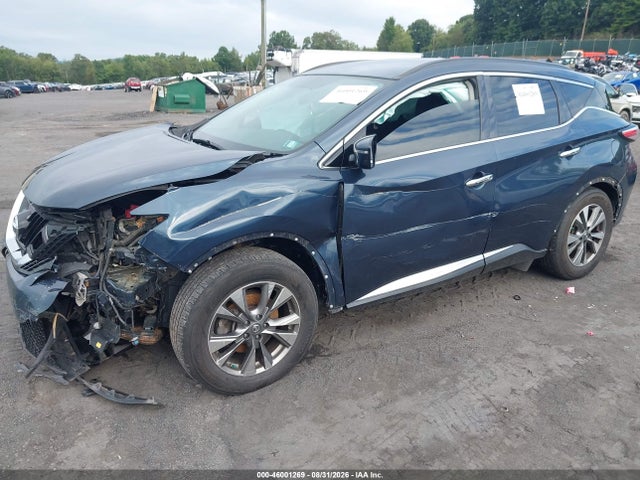 2016 Nissan Murano Sv მანქანა იყიდება აუქციონზე, vin: 5N1AZ2MH1GN117990, აუქციონის ნომერი: 46001269