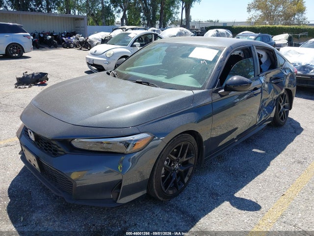 46001298 :رقم المزاد ، 19XFL2H85SE031679 vin ، 2025 Honda Civic Sedan Sport مزاد بيع
