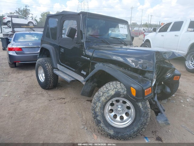 Продажа на аукционе авто 2002 Jeep Wrangler X, vin: 1J4FA39S92P759957, номер лота: 46001302