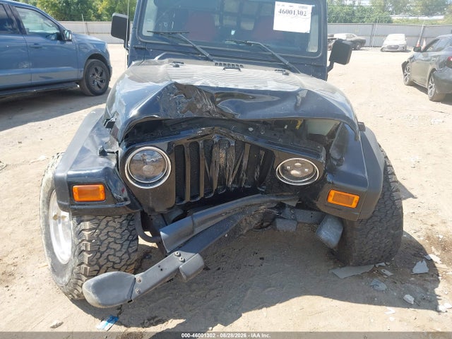 Продажа на аукционе авто 2002 Jeep Wrangler X, vin: 1J4FA39S92P759957, номер лота: 46001302