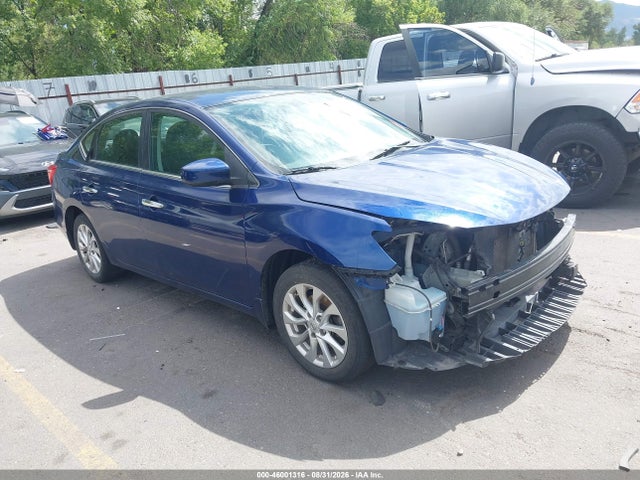 2019 Nissan Sentra S მანქანა იყიდება აუქციონზე, vin: 3N1AB7AP2KY225017, აუქციონის ნომერი: 46001316