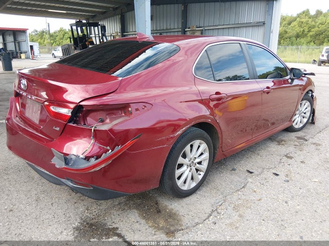 2019 Toyota Camry Le მანქანა იყიდება აუქციონზე, vin: 4T1B11HK0KU707611, აუქციონის ნომერი: 46001351
