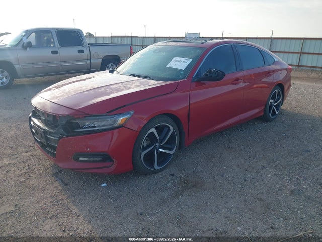 2018 Honda Accord Sport 2.0t მანქანა იყიდება აუქციონზე, vin: 1HGCV2F32JA002633, აუქციონის ნომერი: 46001386