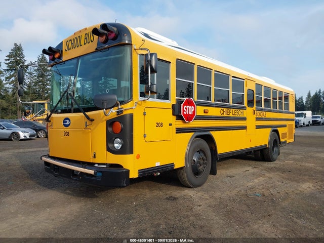 Blue Bird School Bus / Transit Bus 2016 1BABGBPA9GF319980 Image 2