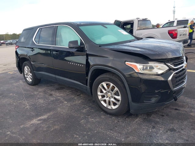 46001409 :رقم المزاد ، 1GNERFKW4JJ127983 vin ، 2018 Chevrolet Traverse Ls مزاد بيع
