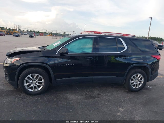 46001409 :رقم المزاد ، 1GNERFKW4JJ127983 vin ، 2018 Chevrolet Traverse Ls مزاد بيع